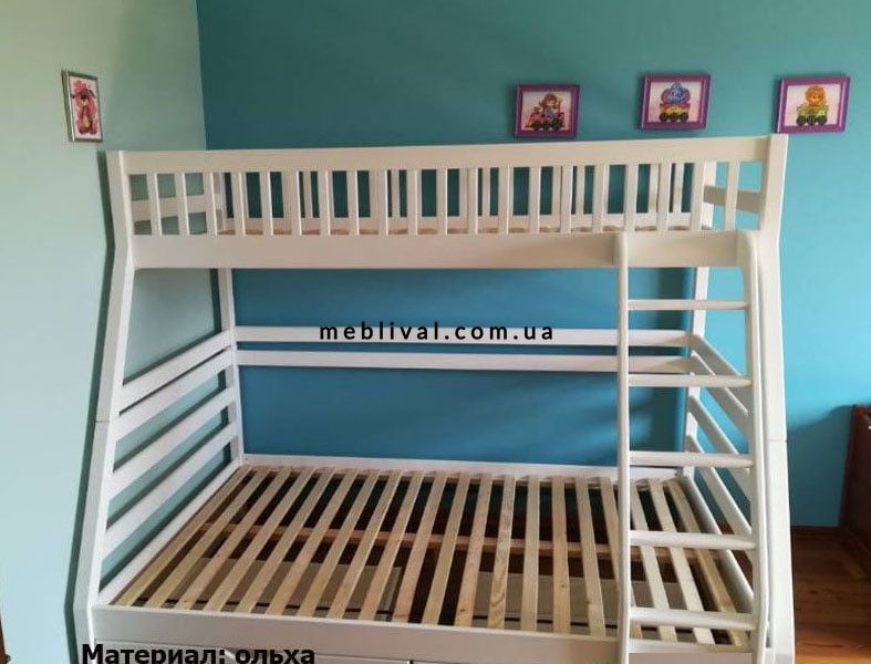 ➤Ціна 16 099 грн  Купити Двухъярусная кровать для детей арт01002.4 Белая➤ ➤Кровати двухъярусные➤Modern 1➤440305731.5ВЕН фото