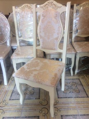 ➤Ціна 2 412 грн  Купити Обеденный стул белый с патиной из натурального дерева Стул Лоано➤белый с патиной ➤Стулья деревянные➤Агросвит 1С➤440306091.2ПЛМ фото