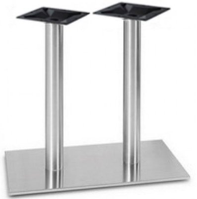 ➤Ціна   Купити Опора для стола Тефу, нержавеющая сталь, высота 72 см, основание 40х70 см➤Металл ➤Базы для столов➤ВВ1➤TEFU.ВВ1 фото