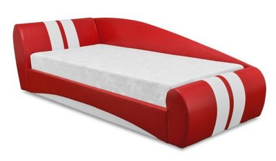 ➤Цена   Купить Кровать односпальная Драйв 90 с матрасом, ламель и пружинным механизмом подъёма (красный) ➤ ➤Кровати односпальные➤Вика➤144301В201 фото