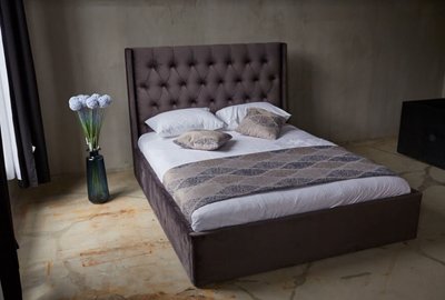 ➤Ціна   Купити Кровать с подъемным механизмом 160х200 Б арт030016.6➤Коричневий ➤Кровати двухспальные➤Modern 3➤440303460.7.EMB фото