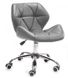 Кресло мягкое на роликовых опорах кожзам серый арт040195.1 starnewgre.ВВ1 фото 1