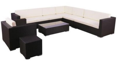 ➤Цена   Купить Комплект мебели Puerto из ротанга Elit (SC-B6017) Brown MB1034 ткань A13815 ➤Коричневый ➤Комплекты мебели➤AFM➤516795АМ фото