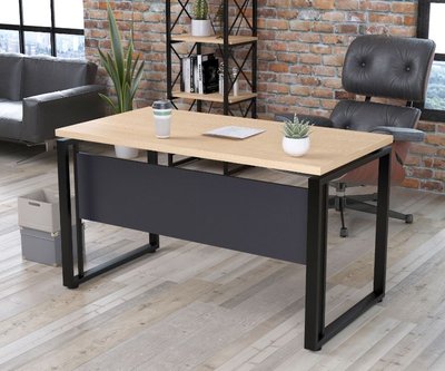 ➤Ціна 6 210 грн  Купити Стол письменный для офиса в стиле Loft арт050176 Дуб светлый➤ ➤Письменные столы в стиле Loft➤Modern 10➤62806LO фото