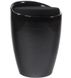 Пуф интерьерный пластиковый с мягким сиденьем цвет черный арт040244.3 MARIBL.1.ВВ1 фото 2