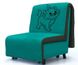 Кресло кровать без подлокотников 03 арт02003.4, зеленый принт Marie, 80 044602.11NOV фото 1