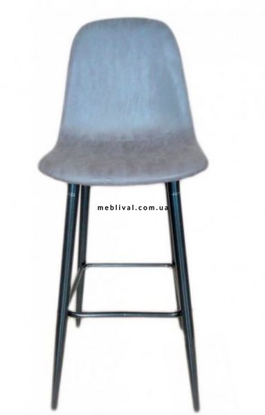 ➤Цена   Купить Мягкий стул для кафе и баров нубук цвет серый арт040253 ➤Серый ➤Стулья для кухни➤Modern 8➤NubGrey.ВВ1 фото
