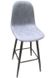 Мягкий стул для кафе и баров нубук цвет серый арт040253 NubGrey.ВВ1 фото 3
