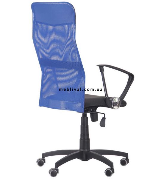 ➤Ціна 2 878 грн  Купити Кресло Ultra сиденье А-1/спинка Сетка синяя, вставка Скаден черный➤Синій ➤Кресла Коллекция Онлайн➤AMF➤210036АМ фото