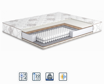 ➤Цена 12 790 грн  Купить Матрас Mokko Soft Plus / Мокко Софт Плюс 140х200 ➤ ➤Матасы Coffee Soft➤M&G➤440306067Матрк.11 фото