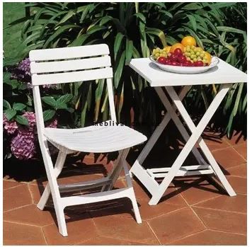 ➤Цена   Купить Стул садовый складной 41x46x78 пластик белый ➤Белый ➤Кресла и стулья пластиковые➤Italiya-К➤8009271862739.САДГ фото