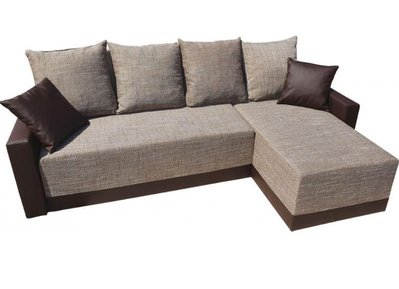 ➤Цена 11 999 грн  Купить Современный угловой диван коричневый ➤Коричневый ➤Диваны угловые➤Modern 9➤440303166KAI фото