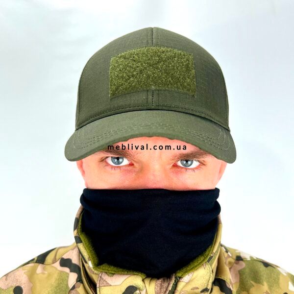 ➤Ціна 362 грн UAH Купити Кепка военная ВСУ под шеврон олива(LE2955)➤олива ➤Термобілизна➤LeRoy➤LE2955 фото