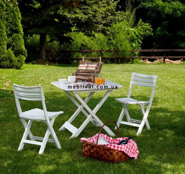 ➤Цена   Купить Стул садовый складной 41x46x78 пластик белый ➤Белый ➤Кресла и стулья пластиковые➤Italiya-К➤8009271862739.САДГ фото