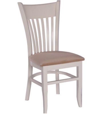 ➤Цена 4 245 грн  Купить Белый стул для обеденной зоны из натурального дерева Аквелия ➤Белый ➤Стулья деревянные➤Агросвит 1П➤440305633ПЛМ фото