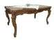 Стильный деревянный стол с резными узорами Бонжур раскладной 1600х900 (+400) 440301071ПЛМ.1 фото 2
