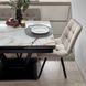 Комплект стол кухонный 110х70(+60) Ixam V Стандарт черный + стул Maj 4 шт беж 0236JAM фото 10