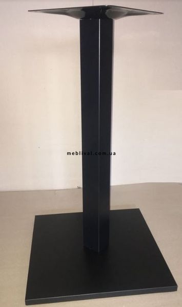 ➤Цена   Купить Опора для столешницы металлическая одинарная цвет черный высота 72 см основание 41х41 см арт040308.10 ➤Черный ➤Базы для столов➤Modern 8➤SQLENA41Bl.ВВ1 фото