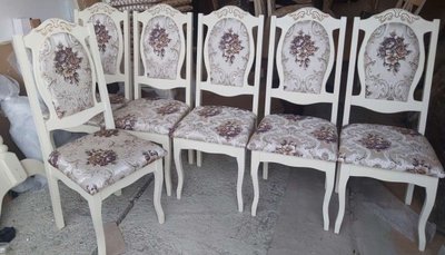 ➤Ціна 2 412 грн  Купити Гостиный стул белый с патиной из натурального дерева мягкий Лоано белый➤белый с патиной ➤Стулья деревянные➤Агросвит 1С➤6601216ПЛМ фото
