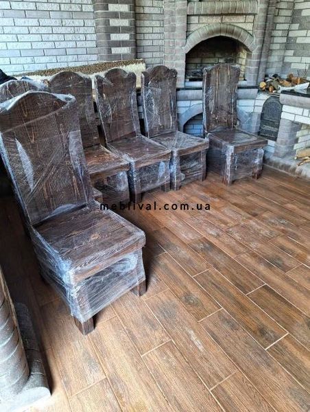 ➤Цена 4 035 грн UAH Купить Стілець під старовину Альберто ➤орех ➤Стулья под старину➤Агросвит 4С➤4403062888ПЛМ фото