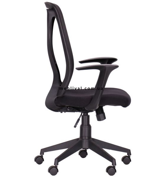 ➤Ціна 5 054 грн  Купити Кресло Nickel Black сиденье Сидней-07/спинка Сетка SL-00 черная➤Чорний ➤Коллекция крісел Mendeleev➤AMF➤297089АМ фото