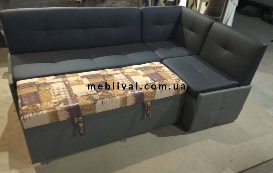 ➤Ціна 14 790 грн  Купити Уголок для кухни мягкий раскладной 130х200 кожзам флай 2207/флай 2200➤ ➤Кухонные уголки раскладные➤МИКС➤144853.5мик фото