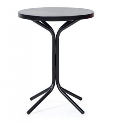 ➤Цена   Купить Металлический стол уличный круглый цвет черный 55 арт040238 ➤Черный ➤Стол кухонный➤Modern 8➤terra55.ВВ1 фото