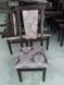 Банкетный стул для гостиной массив дерева лак орех темный Арсуа 440311314ПЛМ фото 2
