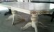 Стол обеденный раздвижной деревянный Модена Белый патина серебро 200х90 (+40) 440303217ПЛМ.4 фото 3