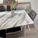 Комплект кухонный стол Retsech 110х70(+40) Стандарт + стул Maj 6 шт белый 0221JAM фото 8