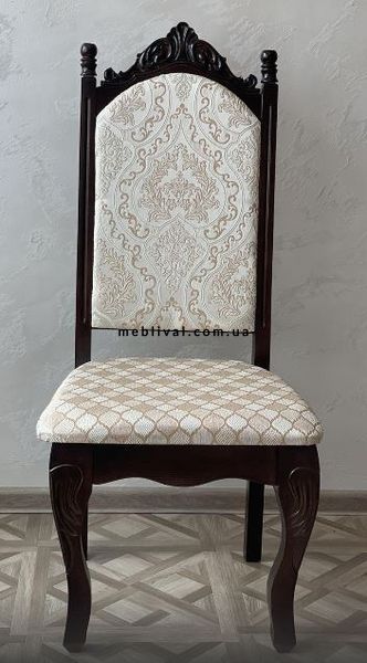 ➤Ціна 5 396 грн UAH Купити Стул мягкий для гостиной Паникале темный орех➤орех ➤Стулья деревянные➤Агросвит 1С➤440306085,5ПЛМ фото
