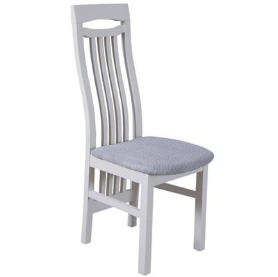 ➤Цена 5 228 грн  Купить Белый стул из натурального дерева банкетный Байоль с мягким сиденьем ➤Белый ➤Стулья деревянные➤Агросвит 1С➤440311935ПЛМ фото