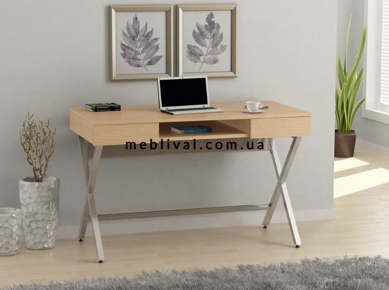➤Ціна 7 493 грн  Купити Рабочий стол в стиле Loft Дуб светлый арт050138➤дуб светлый ➤Письменные столы в стиле Loft➤Modern 10➤62683LO фото