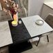 Комплект кухонный стол Notsob Т 110х70(+35) Стандарт черный + стул Maj 4 шт серый 0213JAM фото 25