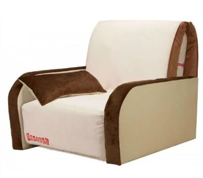 ➤Ціна 11 149 грн  Купити Кресло диван раскладной M арт02006.1 без принта подлокотник №1 100➤Бежевий ➤Кресло кровать➤Modern 2➤440312314.2NOV фото