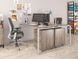 Двойной письменный стол для офиса в стиле Loft Дуб арт050171.1 62650LO фото 1