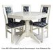 Комплект мебели для столовой стол 800 (+350) и стулья Венеция 4 шт 440303223ПЛМ фото 3