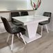 Комплект стол кухонный Edils 110х70(+40) Стандарт бетон светлый + стул Maj 4 шт 0247JAM фото 8