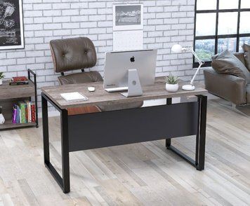 ➤Ціна 9 316 грн  Купити Стол письменный для офиса в стиле Loft арт050175 Дуб➤ ➤Письменные столы в стиле Loft➤Modern 10➤62805LO фото