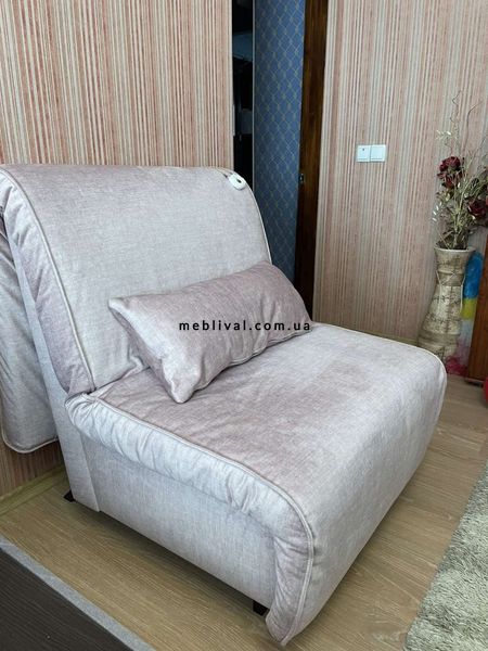 ➤Ціна 11 000 грн  Купити Кресло кровать без подлокотников E03 80 арт02005.10 серый принт логотип белый➤Сірий ➤Кресло кровать➤Modern 2➤044604.11NOV фото