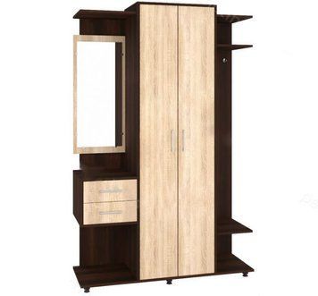 ➤Цена 10 758 грн  Купить Прихожая Орех, дуб сонома 130х43х202 ➤орех ➤Прихожие➤ПЕХ➤440302655,10ПЕХ фото