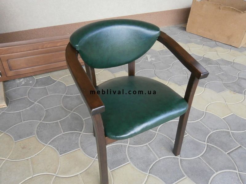 ➤Цена 3 216 грн UAH Купить Стул кресло мягкое Нотса на деревянных ножках венге ➤венге ➤Кресло стул➤Rotanes➤0014SEN фото