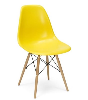 ➤Ціна 995 грн  Купити Желтый пластиковый стул для обеденной зоны арт040262.1➤Жовтий ➤Стулья для кафе, баров и ресторанов➤Modern 8➤SDM16WYEL.ВВ1 фото