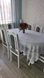 Белый комплект кухонный стол и стул 120х80+40 Брен 440304031ПЛМ.4 фото 3