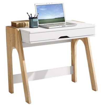 ➤Ціна   Купити Компьютерный стол Esenin белый+орех светлый/белый➤, белый ➤Столы компьютерные➤AFM➤521163АМ фото