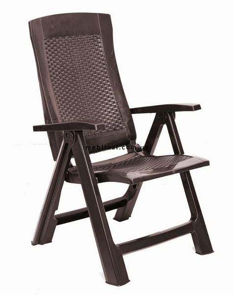 ➤Цена   Купить Кресло GOLD раскладное коричневое ➤ ➤Кресла и стулья пластиковые➤NARDI➤8009271013018САДГ фото