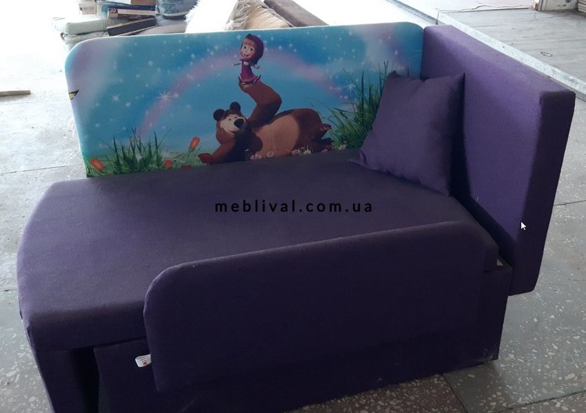 ➤Цена 7 086 грн  Купить Детский диван с ящиком 700х1830 Маша и Медведь ➤Зелёный ➤Детские диваны➤Artway➤440302284.17.MY.AW фото