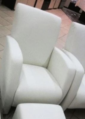 ➤Цена 5 111 грн  Купить Кресло в гостиную черное арт030023.4 ➤Белый ➤Кресла мягкие➤Modern 3➤440303467.5.EMB фото