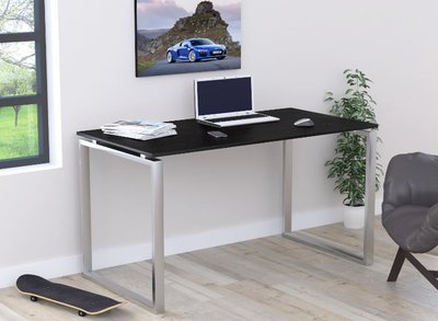 ➤Цена 5 130 грн  Купить Рабочий стол на металлических ножках в стиле Loft Венге арт050133.2 ➤венге ➤Письменные столы в стиле Loft➤Modern 10➤62664LO фото
