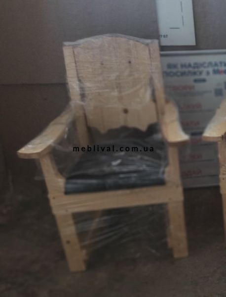 ➤Ціна 3 990 грн UAH Купити Стілець дерев'яний Атналта СТ-6 з підлокітниками під старовину➤Горіх ➤Стулья под старину➤МЕКО➤0042МЕКО1 фото